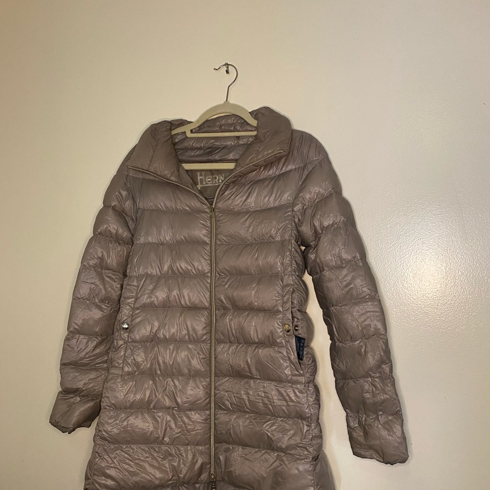 Herno  Down Jacket  Beige Sz 38